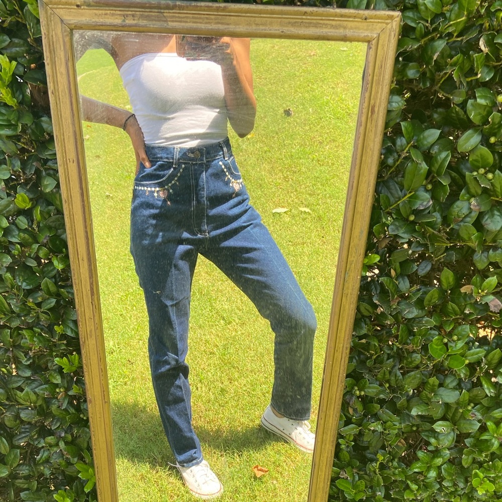 Vintage high waisted jeans